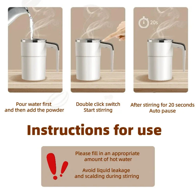 Rechargeable Self-Mixing Cup 