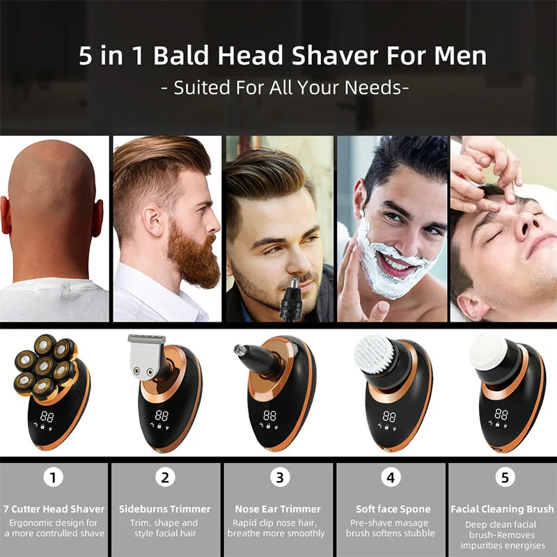 Electric Wet Dry Shaver