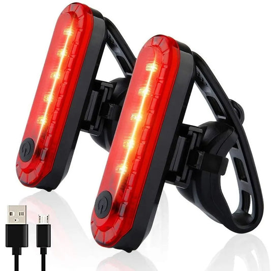 Bicycle Rechargeable Red Taillight