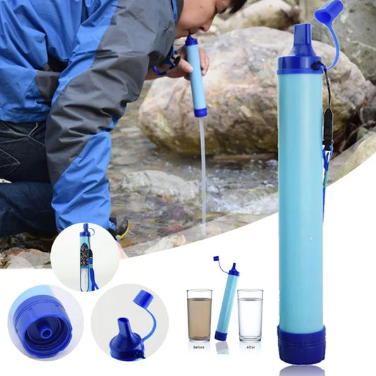 Portable Water Purifying Straw Device