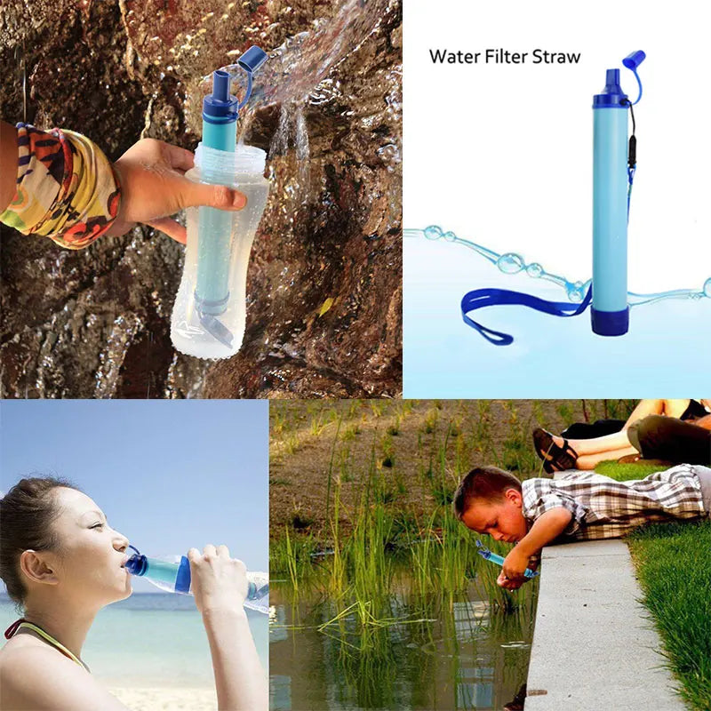 Emergency Portable Water Purification Straw