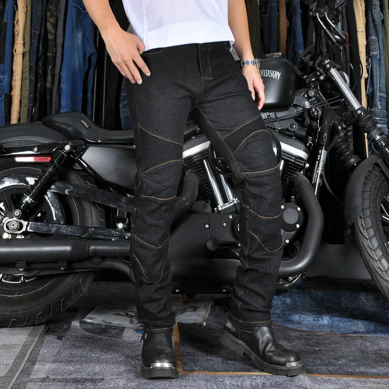 All Season Motorcycle Anti-fall Riding Jeans