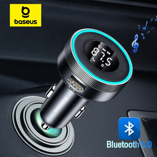 Wireless and Bluetooth FM Transmitter