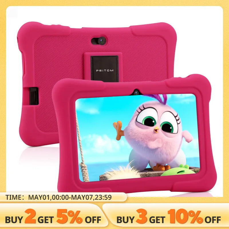 PRITOM 7 Inch Kids Tablet