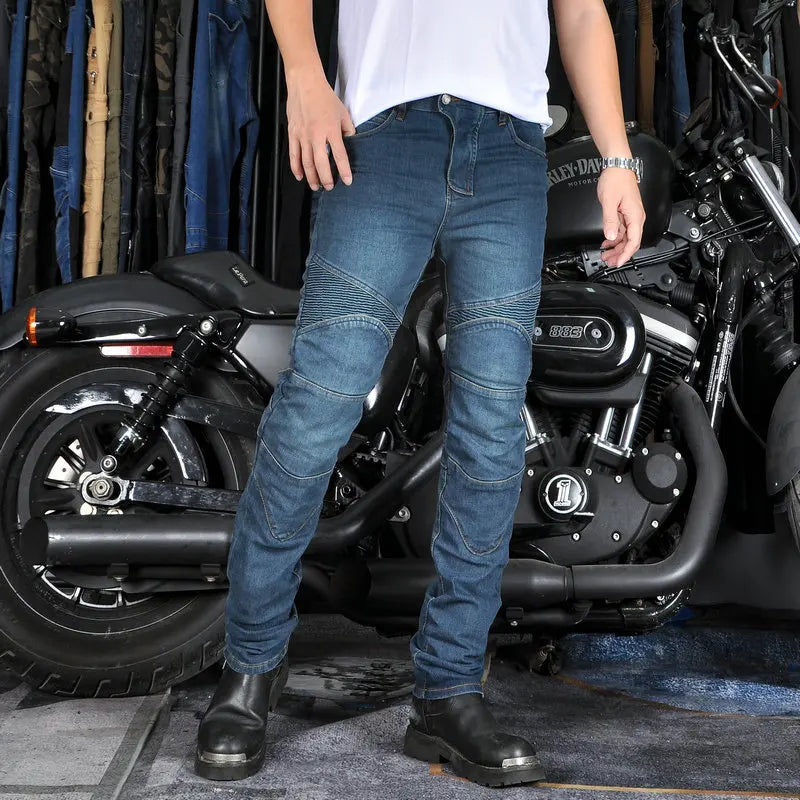 All Season Motorcycle Anti-fall Riding Jeans