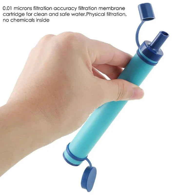 Emergency Portable Water Purification Straw