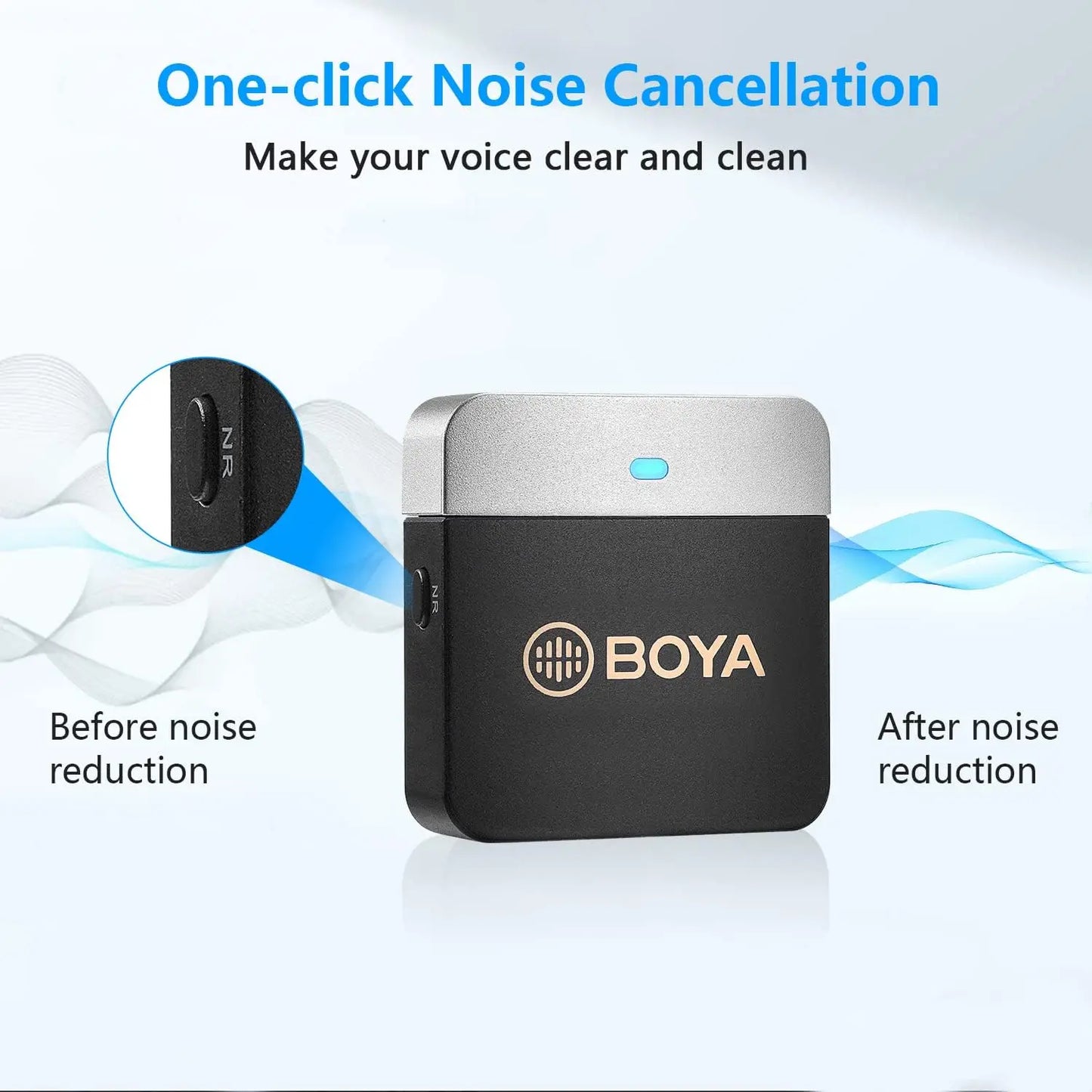 BOYA BY-M1V Wireless Lapel Microphone