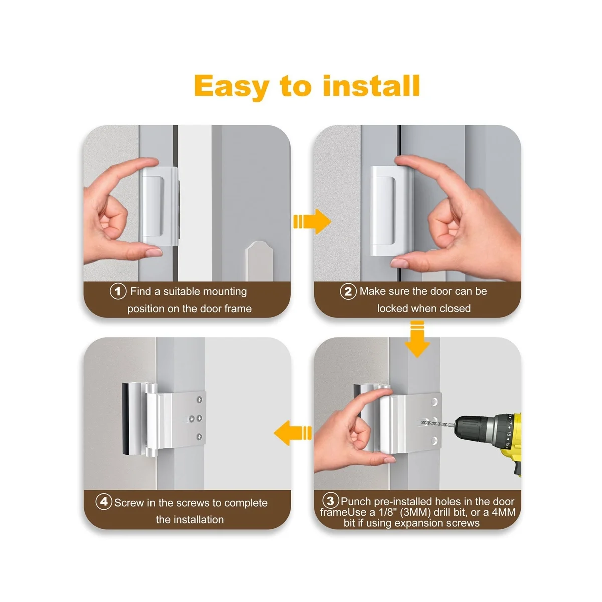 Reinforced Door Lock