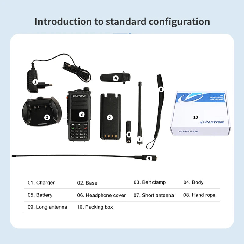 ZASTONE UV008 DMR Walkie Talkie