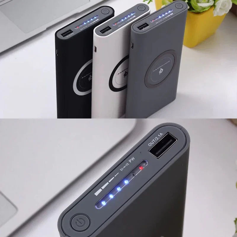 Two-Way Wireless Fast Charging Power Bank