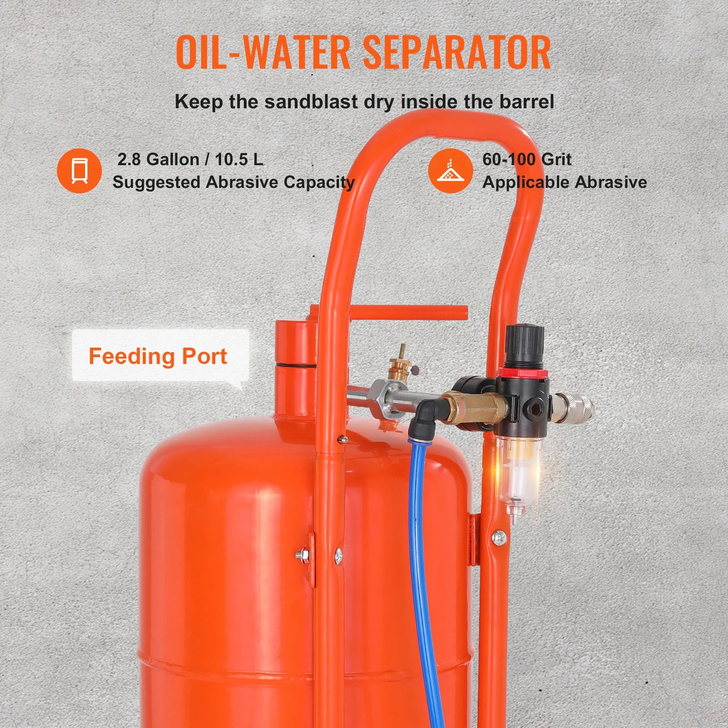 110PSI Portable  Sandblaster