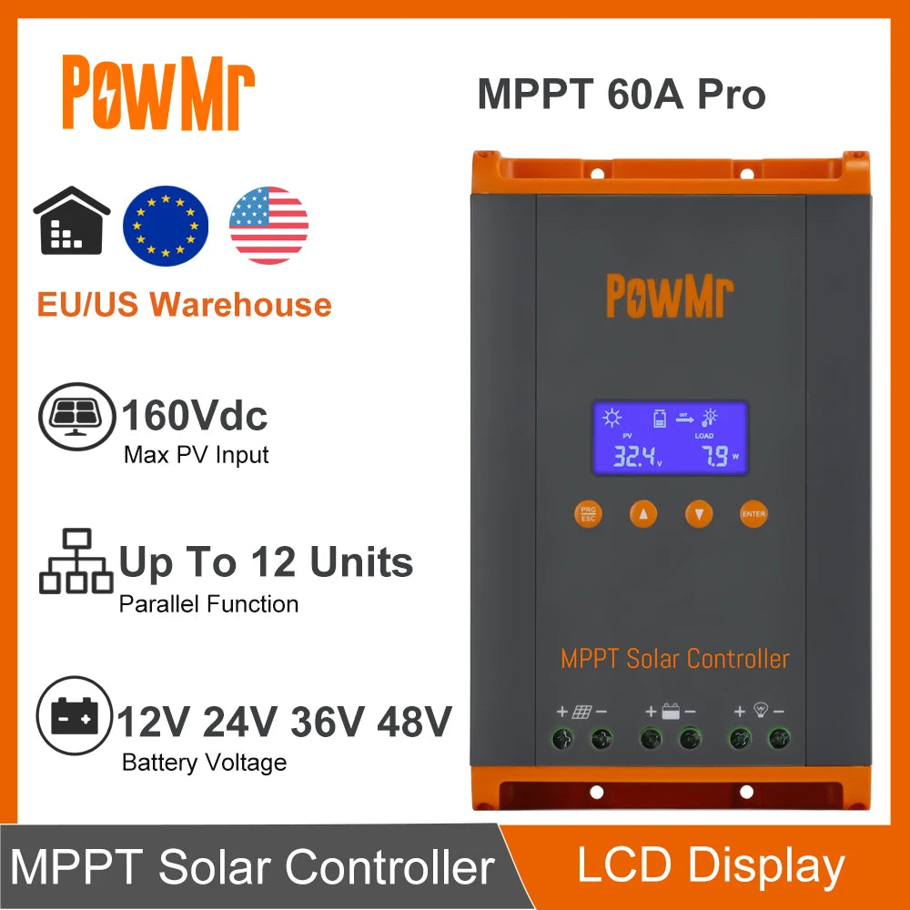 60A Solar Charge Controller