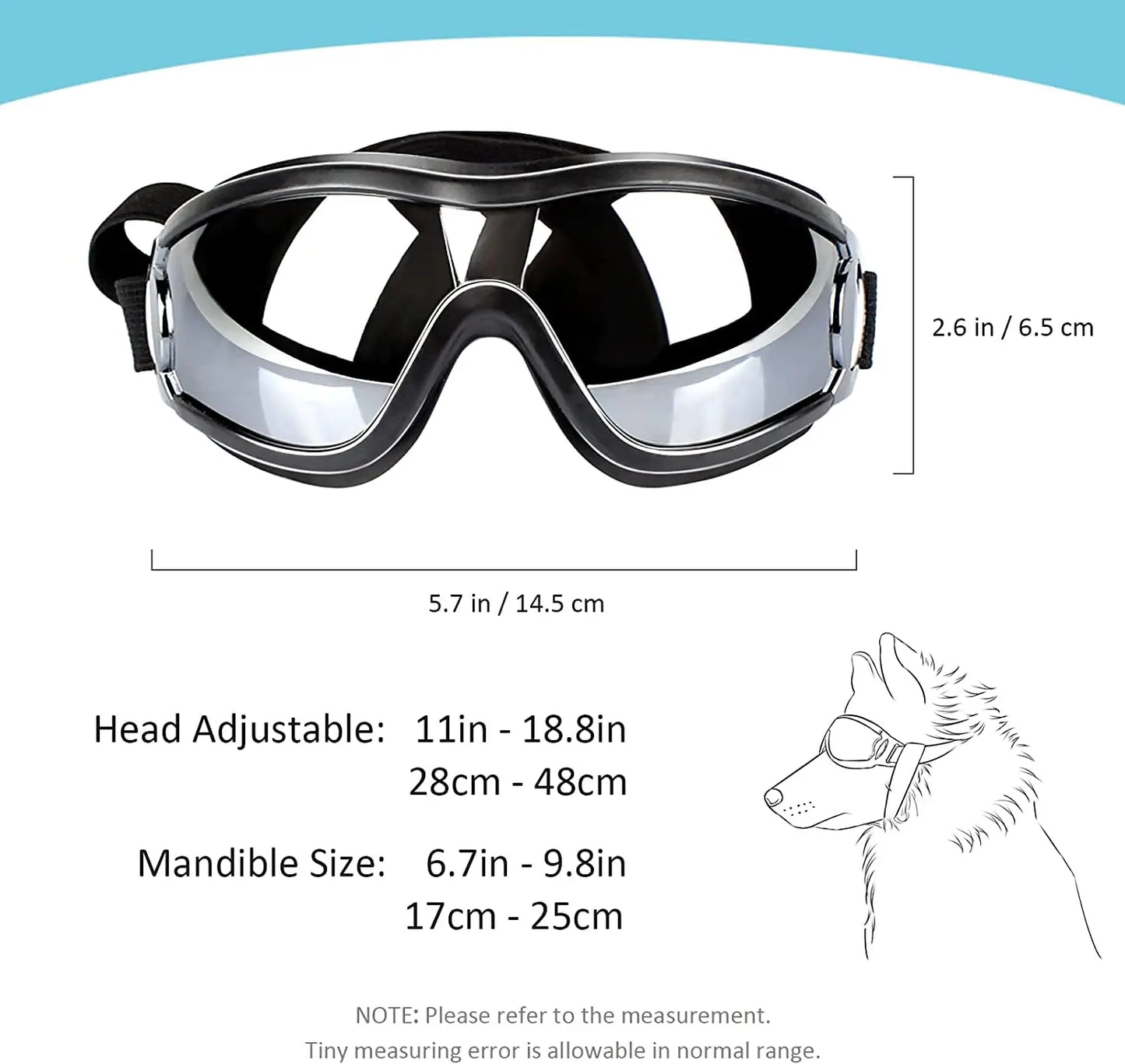 Dog Sunglasses / Goggles