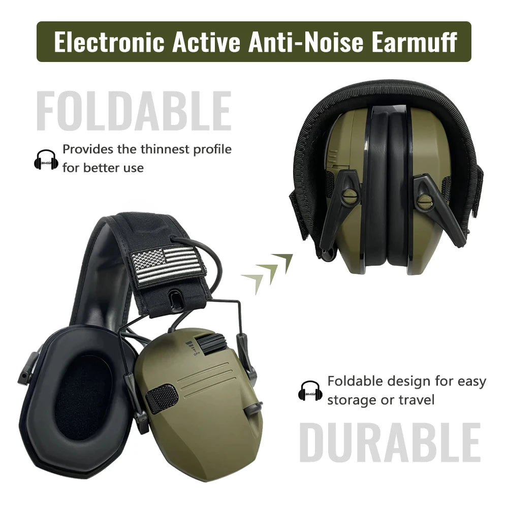 Anti-noise Electronic Shooting Earmuff