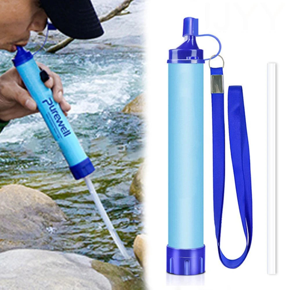 Emergency Portable Water Purification Straw