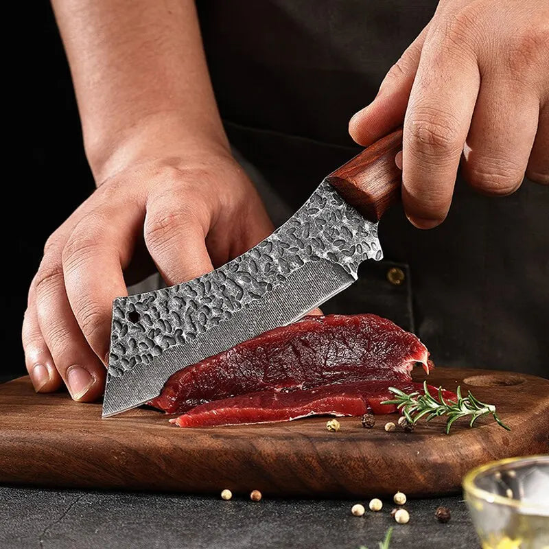 Handmade Forged Stainless Steel Kitchen Knife