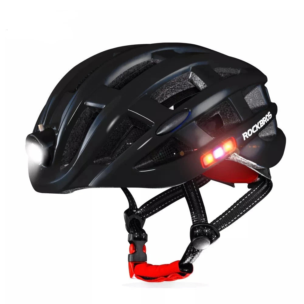 ROCKBROS Waterproof Bicycle Helmet Rear Light