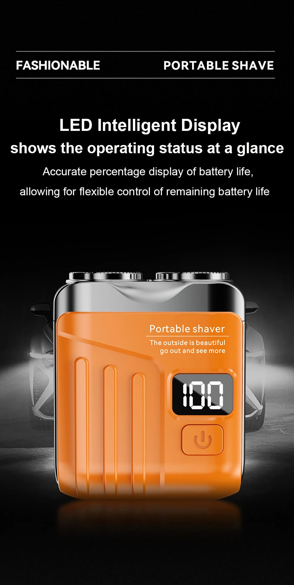 Electric Mini Travel Shaver