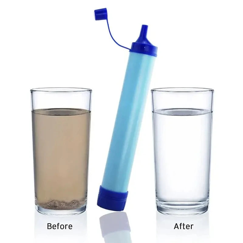 Emergency Portable Water Purification Straw