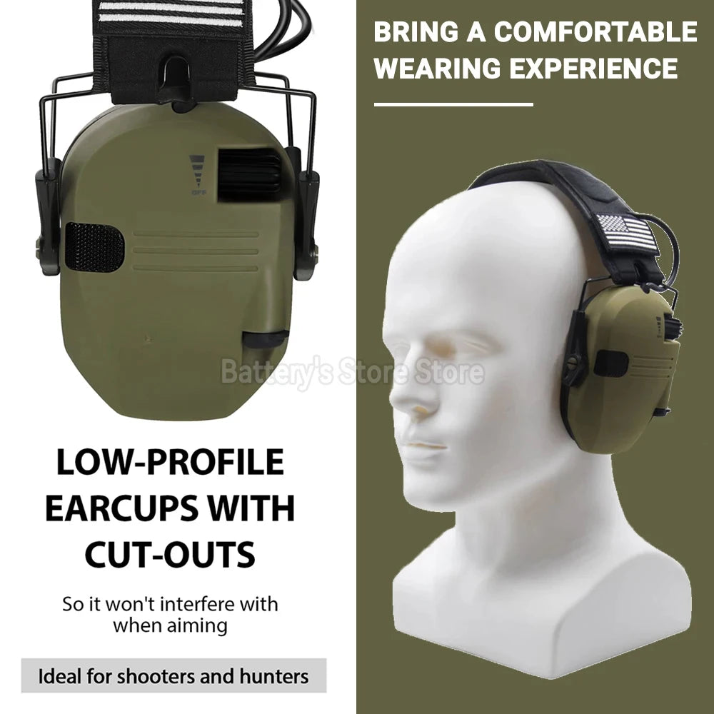 Anti-noise Electronic Shooting Earmuff