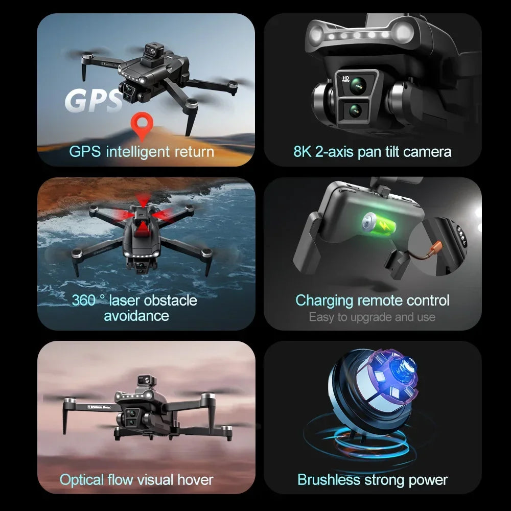 V198 Pro/MAX  Professional 4K GPS Drone
