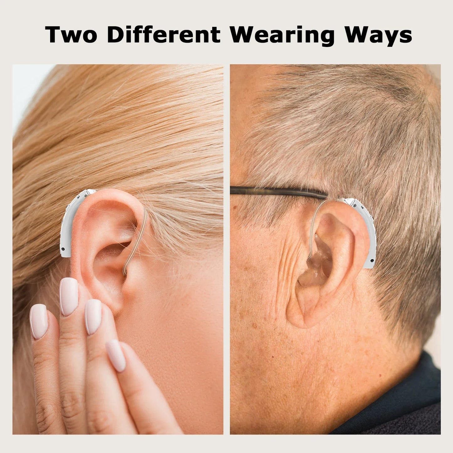 2024 New Behind The Ear Hearing Aids