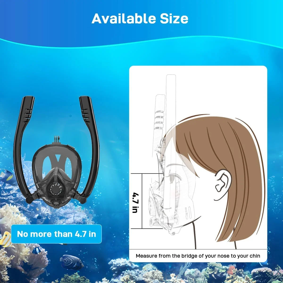 Full Face Snorkeling Mask